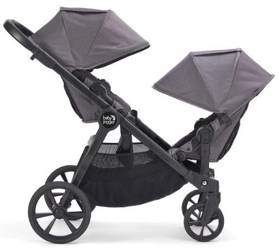 Baby Jogger City Select 2 Zwillingskinderwagen Basic Radiant Grey