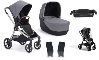 Baby Jogger City Sights Dark Slate Kinderwagen + Ausgewähltes Zubehör für 1EUR!