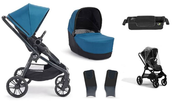 Baby Jogger City Sights Deep Teal Kinderwagen + Ausgewähltes Zubehör für 1EUR!