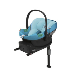 Cybex Aton S2 i-Size Autositz 0-13kg Beach Blue 2023 + Cybex Base One