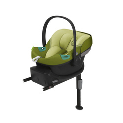 Cybex Aton S2 i-Size Autositz 0-13kg Nature Green 2023 + Cybex Base One