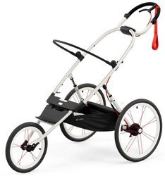 Cybex Avi Running Stroller Rack Cybex Sport Creme mit Orange Details