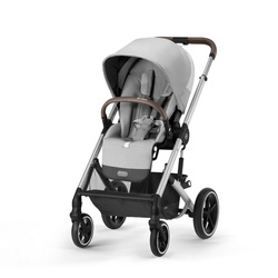 Cybex Balios S Lux Kinderwagen Lava Grau Silber Gestell