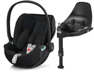 Cybex Cloud Z2 i-Size Autositz 0-13kg Tiefschwarz + Base Z2 Set