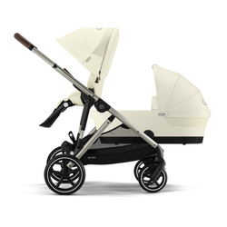 Cybex Gazelle S Kinderwagen Jahr für Jahr Rahmen Taupe Seashell Beige