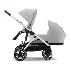 Cybex Gazelle S Kinderwagen Jahr für Jahr Silberrahmen Lava Grau