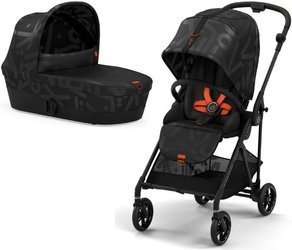 Cybex Melio Street Kinderwagen Real Black