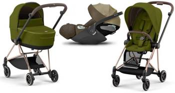 Cybex Mios 3.0 Kombi-Kinderwagen + Cybex Cloud Z I-Size Kindersitz 0-13 Kg