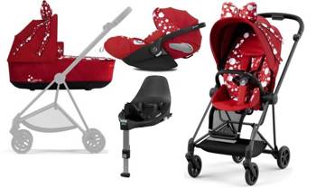 Cybex Mios 3.0 Kombi-Kinderwagen + Cybex Cloud Z I-Size Kindersitz 0-13 Kg + Base Z-Fix