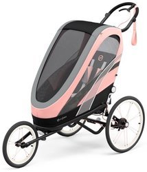 Cybex Zeno Multifunktionale Laufen zu Fahrrad Anhänger Cybex Sport Silber Rosa