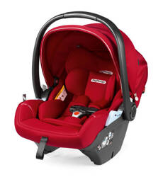 PegPerego Primo Viaggio Lounge Autositz 0-13kg Rot Glänzend