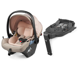 PegPerego Primo Viaggio Lounge Autositz 0-13kg + Twist Base Mon Amour