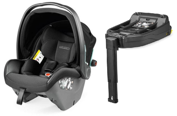 PegPerego Primo Viaggio SLK 0-13kg Autositz + I-Size Basis Licorice