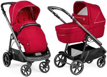 PegPerego Veloce Kinderwagen Red Shine