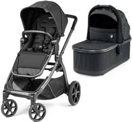 PegPerego Ypsi Kinderwagen 2in1 Onyx Tiefschläfer Kinderwagen