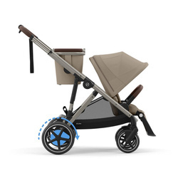 Cybex E-Gazelle S Assisted Kinderwagen Walking Frame Taupe Almond Beige