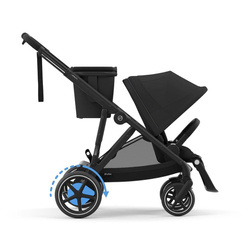 Cybex E-Gazelle S Assisted Kinderwagen Walking Frame Black Moon Black
